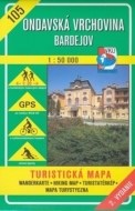 Ondavská vrchovina - Bardejov - turistická mapa č. 105