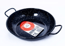 Garcima Smaltovaná hlboká panvica Paella WOK 50cm