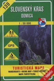 Slovenský kras - Domica - turistická mapa č. 139