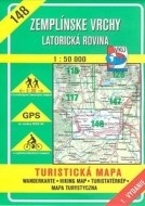 Zemplínske vrchy - Latorická rovina - turistická mapa č. 148