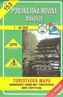Podunajská rovina - Diakovce - turistická mapa č. 153 - cena, porovnanie