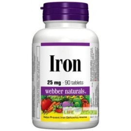 Webber Naturals Iron 90tbl