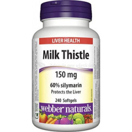 Webber Naturals Milk Thistle 240tbl