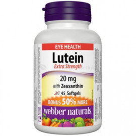 Webber Naturals Luteín a Zeaxantín 45tbl