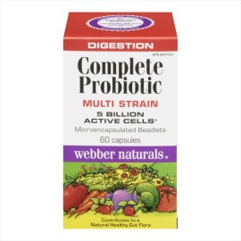 Webber Naturals ProBiotiká 5 miliárd 60tbl