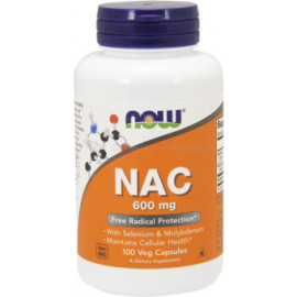 Now Foods NAC 600mg 100tbl