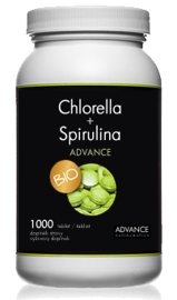 Advance Nutraceutics Chlorella + Spirulina 1000tbl