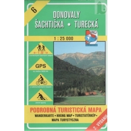 Donovaly, Šachtička - Turecká - turistická mapa č. 6