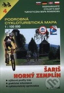 Šariš, Horný Zemplín 1:100 000 - cykloturistická mapa č. 4 - cena, porovnanie