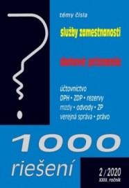 1000 riešení 2 2020 - Služby zamestnanosti