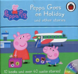 Peppa Box of Audio and Books