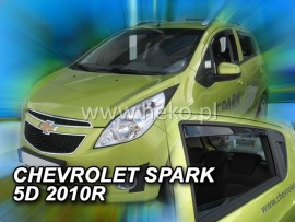 Heko Deflektory na Chevrolet Spark M300 hatchback, 5-dverová (+zadné), r.v.: 2010 -