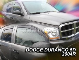 Heko Deflektory na Dodge Durango, 5-dverová (+zadné), r.v.: 2004 -