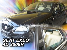 Heko Deflektory na Seat Exeo sedan, 4-dverová (+zadné), r.v.: 2008 - 2013