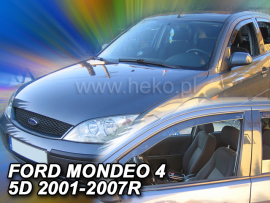 Heko Deflektory na Ford Mondeo, 4/5-dverová, r.v.: 2001 - 2007