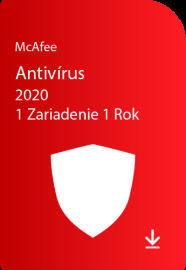 McAfee Antivirus 1 PC 1 rok