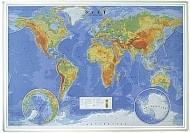 Svet - nástenná mapa, lištovaná 1:20 000 000 - cena, porovnanie
