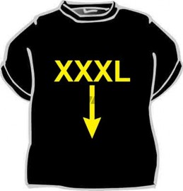 Vtipné tričko - XXXL