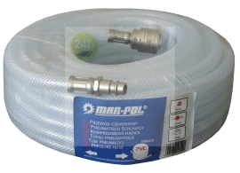 Mar-Pol Vzduchová hadica 8mm x 12mm x 15m biela M80473