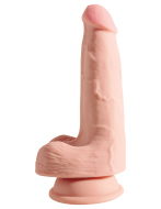 Pipedream King Cock Plus 5" Triple Density Cock with Balls - cena, porovnanie