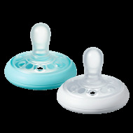 Tommee Tippee C2N silikón 6-18m 2ks - cena, porovnanie