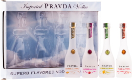 Pravda Vodka Mini Set 4x0.05l