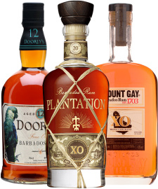 Plantation XO + Mount Gay XO + Doorly's 3x0.7l