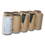 VHBW Gardena 2110, 2150, 2155 12V NI-MH 3000mAh - cena, porovnanie