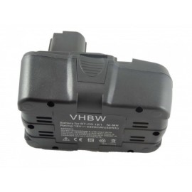 VHBW Einhell RT-CD18/1 18V NI-MH 3300mAh