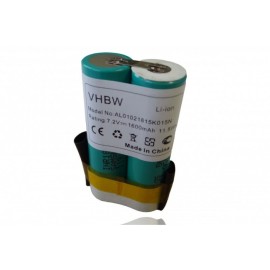 VHBW Gardena Accu80 7.2V Li-Ion 1600mAh