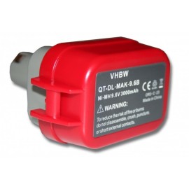 VHBW MAKITA 6014 / 6200 / 6201 / 6202 / 6400 / 6702 / 5705 3000mAh