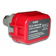 VHBW MAKITA 6014 / 6200 / 6201 / 6202 / 6400 / 6702 / 5705 3000mAh - cena, porovnanie