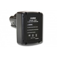 VHBW Milwaukee / AEG 48-11-2401 12V Li-Ion 4000mAh - cena, porovnanie