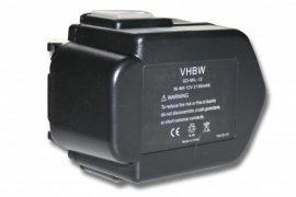 VHBW AEG BDSE 12T 12V NI-MH 2100mAh