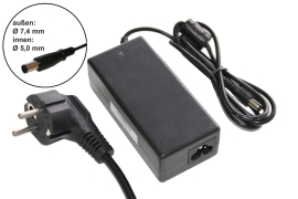 VHBW AC adaptér Dell 19.5V, 3.34A, 7.4 x 5.0mm - neoriginálny