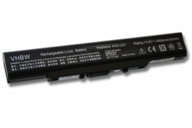 VHBW ASUS A32-U31 4400mAh 14.8V Li-Ion 3393 - neoriginálna