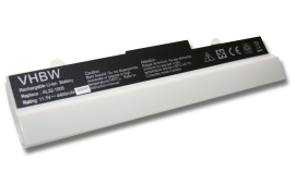 OEM VHBW ASUS EEE-PC 1005, 4400mAh biela 10.8V Li-Ion 1523 - neoriginálna