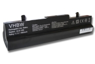 VHBW ASUS EEE-PC 1005, 6600mAh čierna 10.8V Li-Ion 1635 - neoriginálna - cena, porovnanie