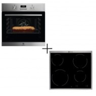 Electrolux EOF3H40X + EHF6240XXK - cena, porovnanie