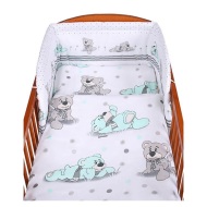 New Baby 3-dielne posteľné obliečky medvedík - cena, porovnanie