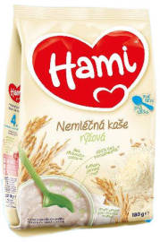 Nutricia Hami nemliečna kaša ryžová 180g