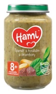 Nutricia Hami Špenát s hovädzím a zemiakmi 200g - cena, porovnanie