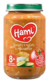Nutricia Hami Špagety s paradajkami a mozzarellou 200g