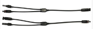 Zlučovacie konektory MC4 1x2 s káblom pár - cena, porovnanie