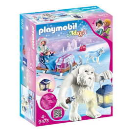 Playmobil 9473 - Snežný trol so sánkami