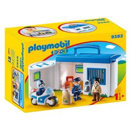 Playmobil 9382 - Prenosná policajná stanica 1.2.3