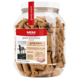 Mera Pure Sensitive Goody Snacks Truthahn & Reis 6x600g
