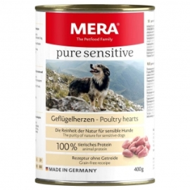 Mera Pure Sensitive Geflügelherzen 6x400g