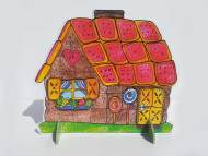 Marionetino Perníková chalúpka - kulisa k bábkovému divadlu - cena, porovnanie