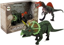 Dinosaurus Spinosaurus a Triceratops